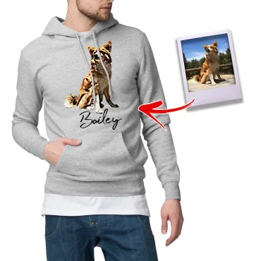 Custom Dog Dad Hoodie