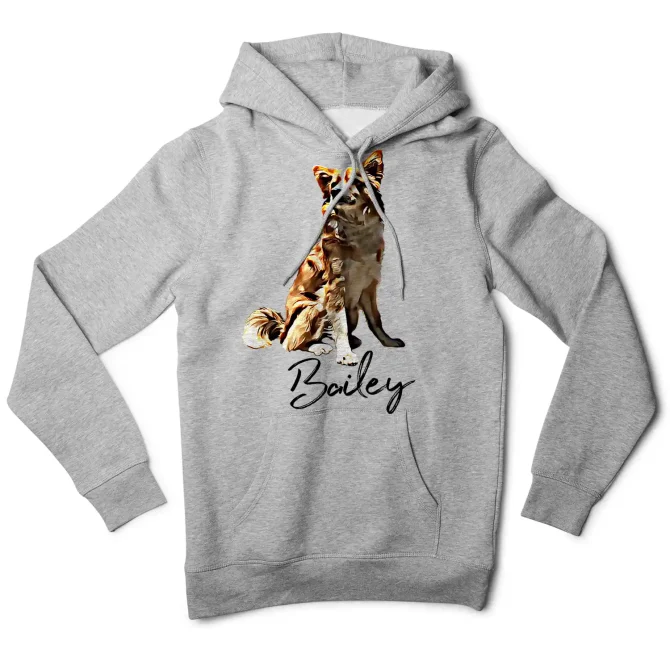 Custom Dog Dad Hoodie - Image 4