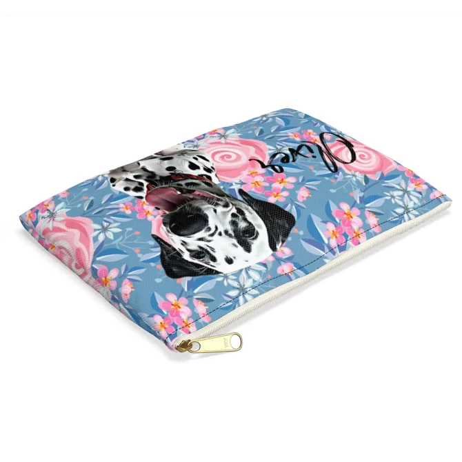 Personalized Dog Mom Makeup Bag - Image 3