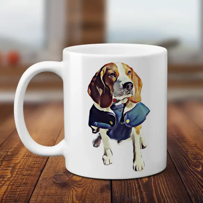 Custom Dog Mug - for Dog Dad & Dog Mom - Image 3