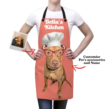 Customized Dog Apron