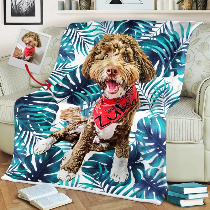Custom Dog Blanket - Pattern