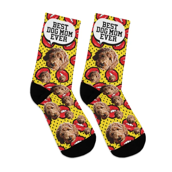 Best Dog Mom Socks - Image 3
