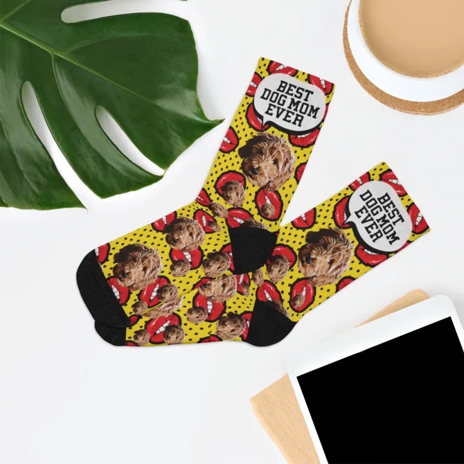 Best Dog Mom Socks - Image 4