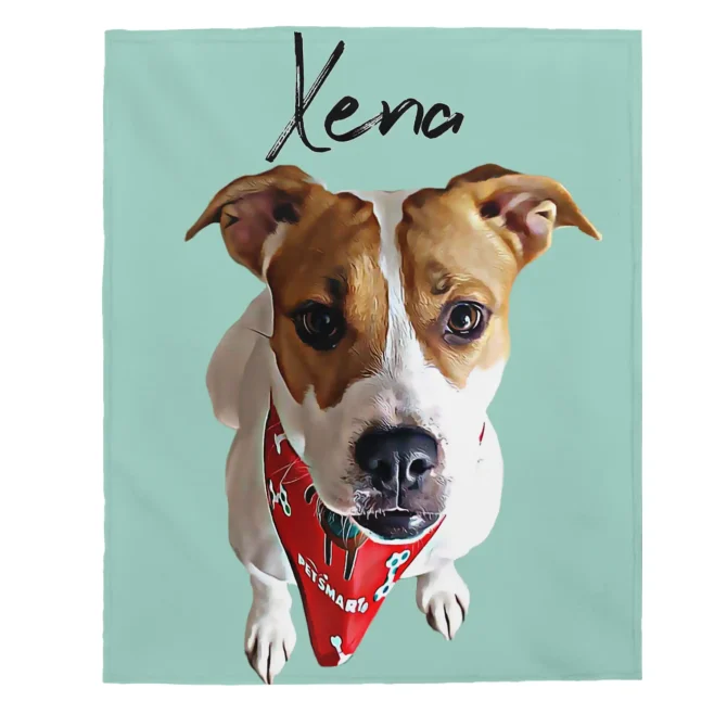 Custom Dog Blanket - Color - Image 4