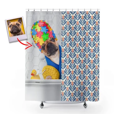 Custom Pet Shower Curtain