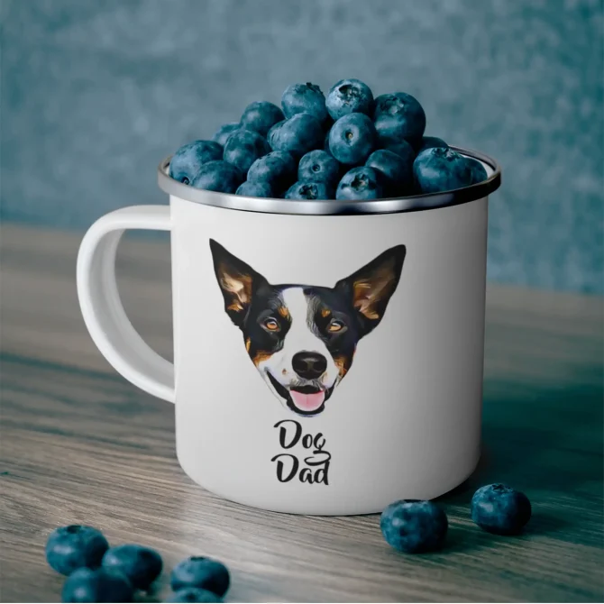 Dog Dad Camping Mug - Image 2