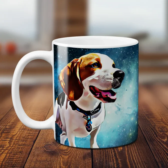 Custom Pet Coffee Mug - Galaxy - Image 4