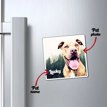 Custom Dog magnet