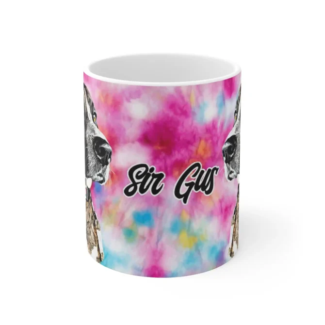 Custom Pet Mug - Watercolors & Pastel - Image 2