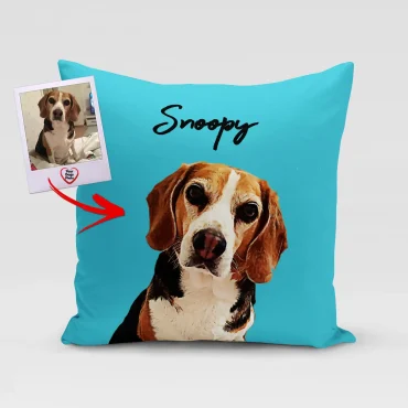 Custom Dog Pillow Case - Personalized
