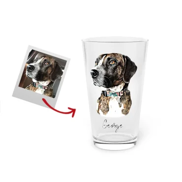 Custom Pet Pint Glass