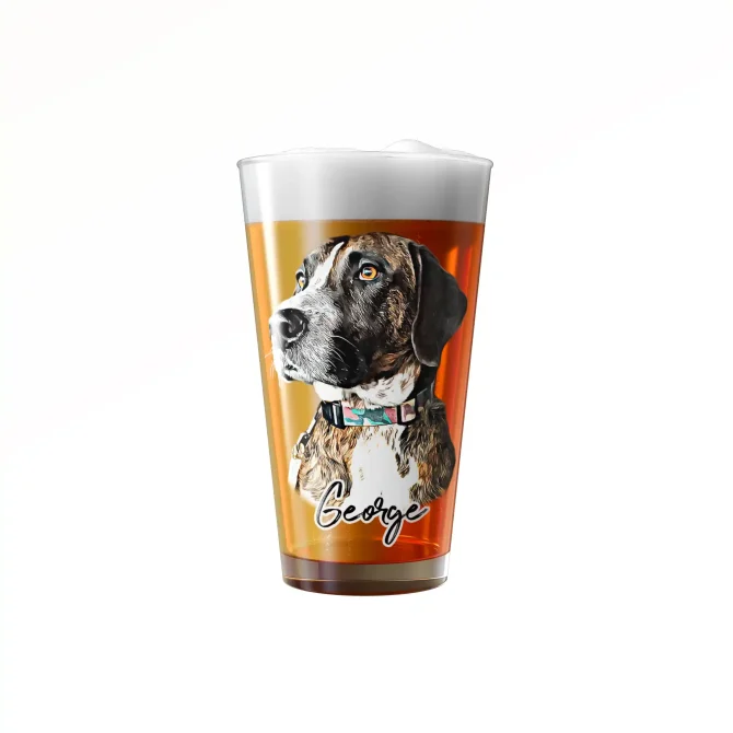 Custom Pet Pint Glass - Image 2