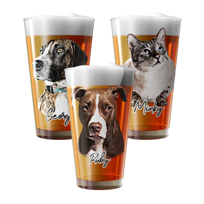 Custom Pet Pint Glass - Image 3