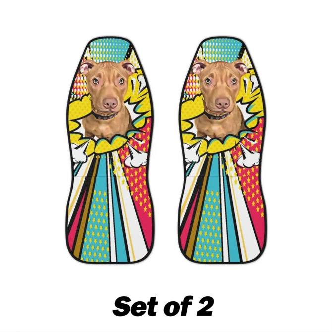 Car Seat Cover - Custom Pop - Image 2