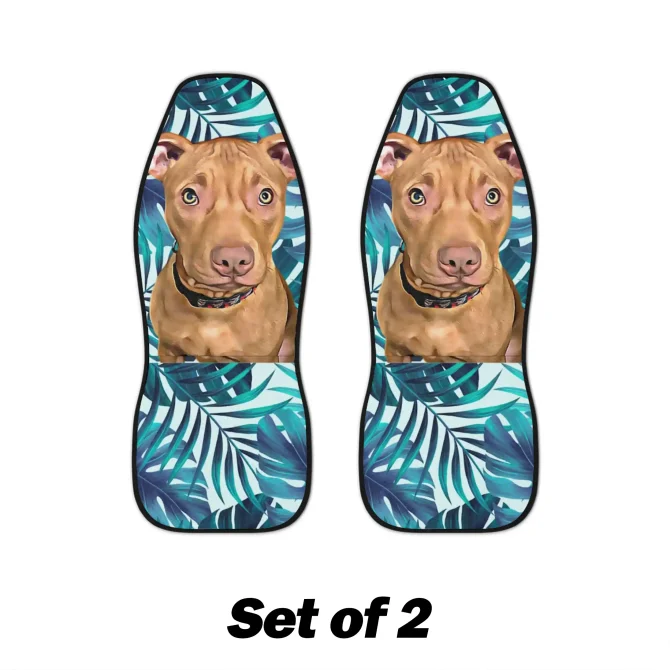Car Seat Cover - Custom Floral - Image 2