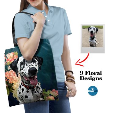 Custom Dog Tote Bag