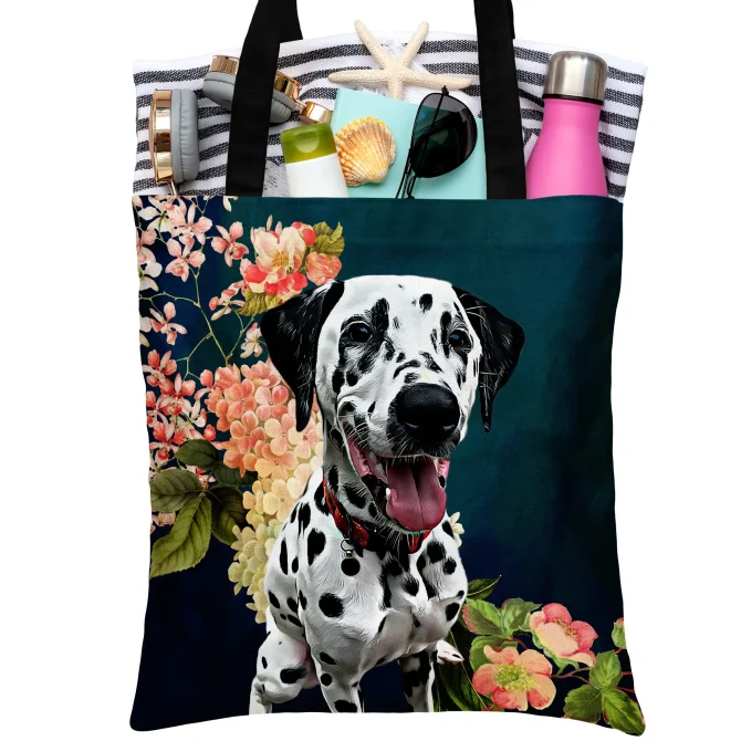 Custom Dog Tote Bag - Image 2
