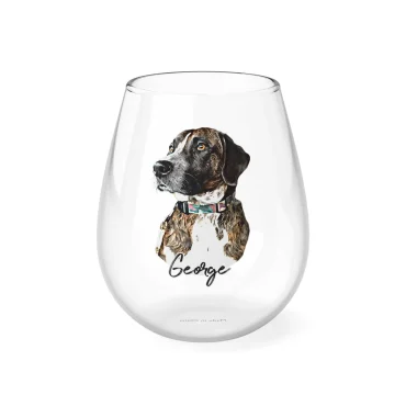 Custom Pet Wine Glass