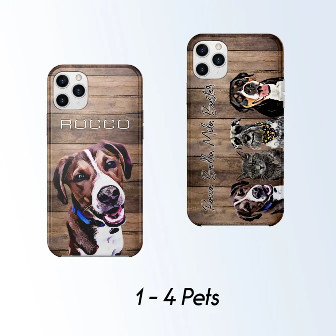 Custom Pet Case - Wood - Image 2