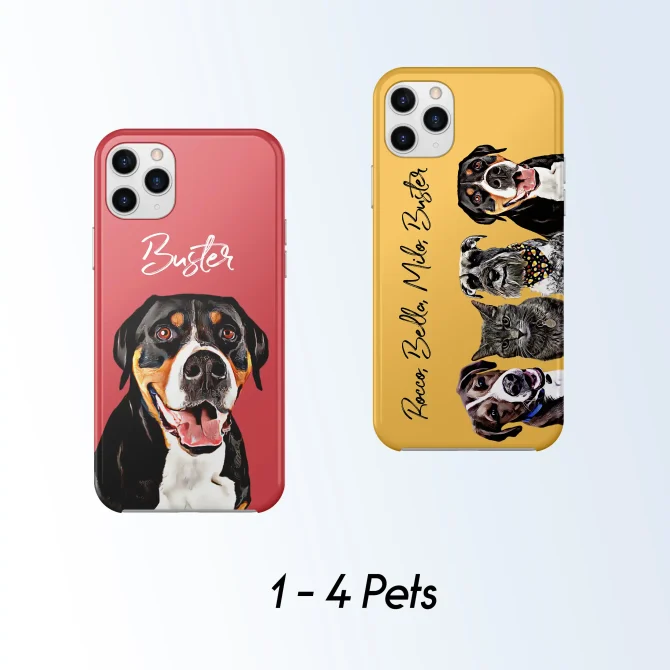 Canine Couture Illustrated Case - Solid Color - Image 3