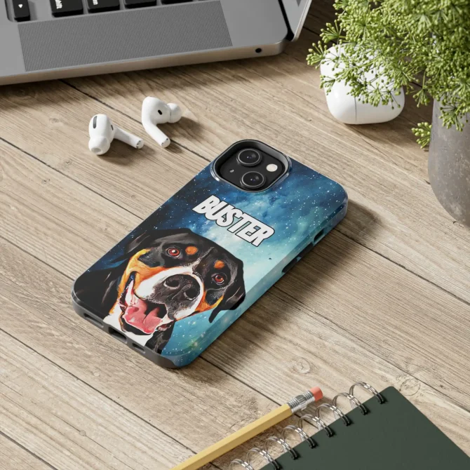 Cosmic Pet Custom Phone Case - Space - Image 3