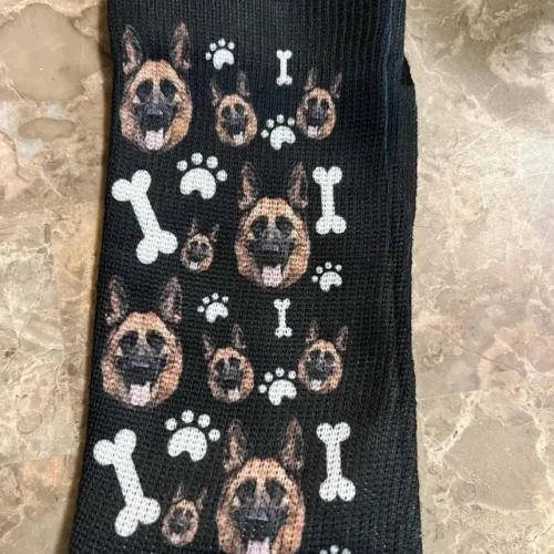 Customized Dog Socks photo review