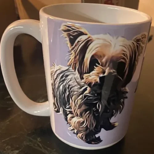 Custom Dog Mug - for Dog Dad & Dog Mom photo review
