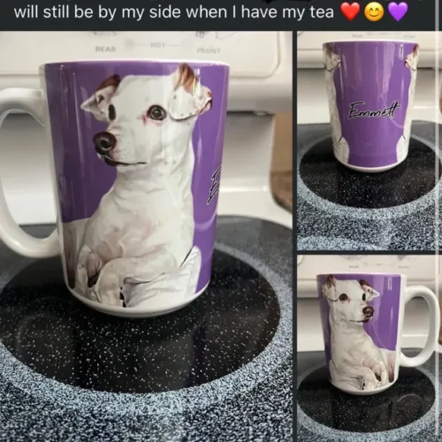 Custom Dog Mug - for Dog Dad & Dog Mom photo review
